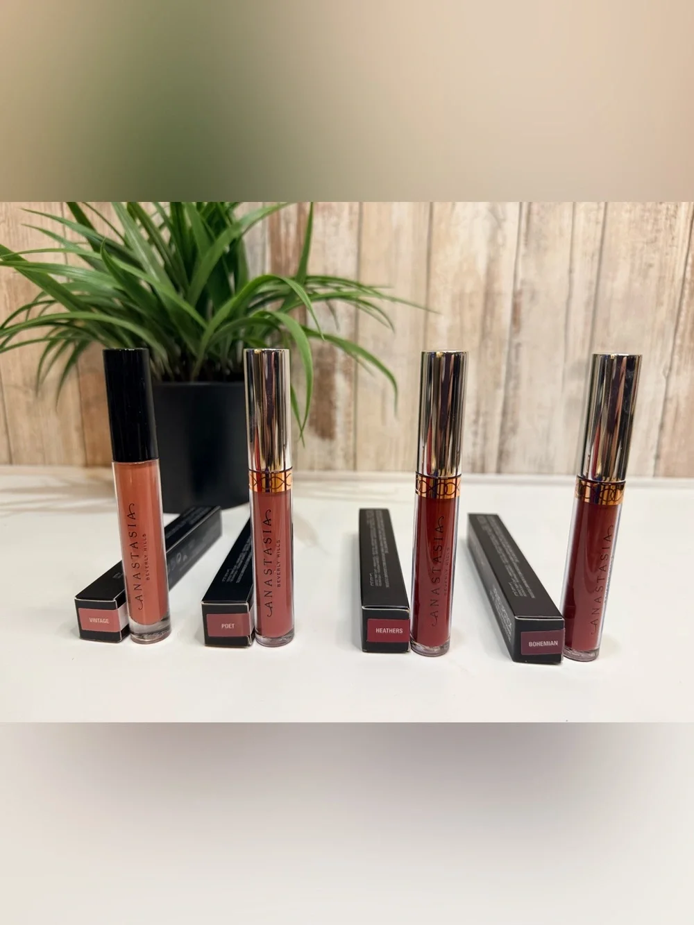 Anastasia Beverly Hills Liquid Lipstick Duo — Bundle of 4